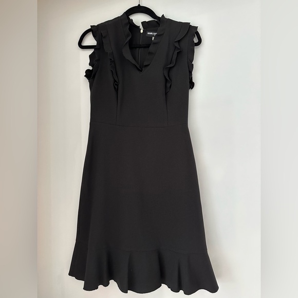 Black Karl Lagerfeld Paris Dress - Picture 2 of 5